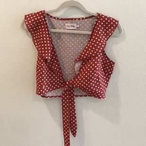 Crop/ Tied Shirt